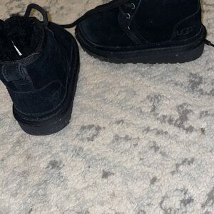 UGG Kids Black Shoes